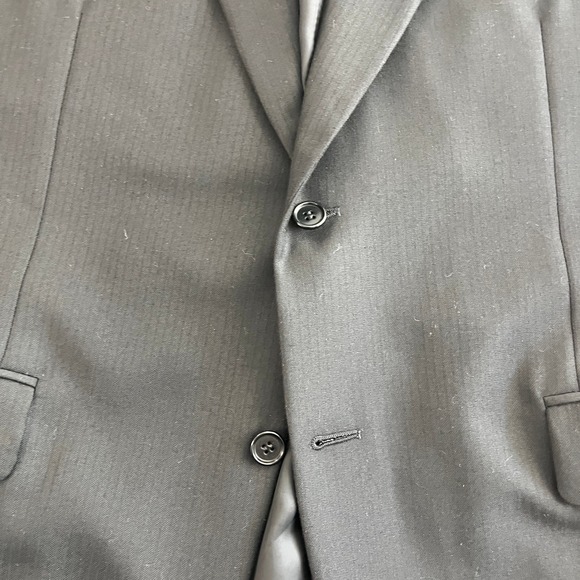 Canali‎ Bloomingdales Black Blazer Super 120s Made In Italy Men's 52C 100% Wool - Picture 4 of 10